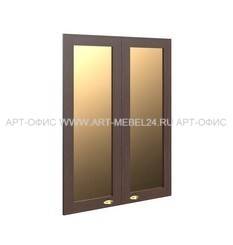 Комплект дверей стеклянных в рамке RAUT (Раут), RGFD 42-2, 880х27х1132