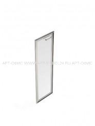 Дверь стеклянная в МДФ рамке GRAND, Gr-04.1, 450х1400х20