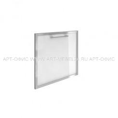 Дверь стекло в рамке белое YALTA, LT-S4R white Л/Пр, 520х544x22