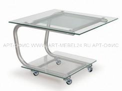 Стеклянный столик Дуэт-9,  600x600x500