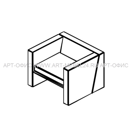 Кресло TIME / Тайм, TIM1, 1 категория,  800х700х670