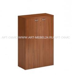 Шкаф 140 с деревянными дверями - NL322, 900х420х1404