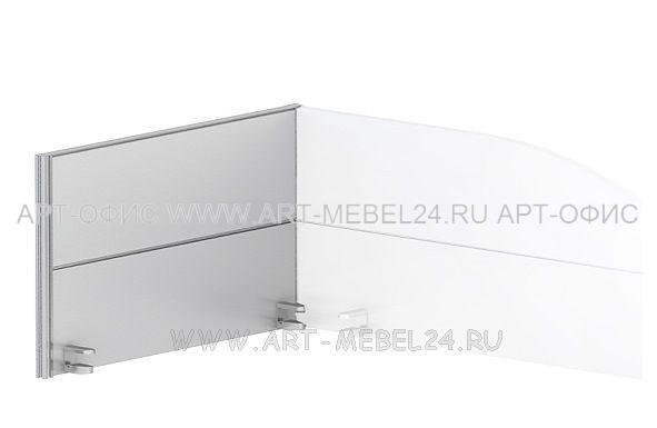 Торцевой экран AURA для столов, FV500, 600х30х460