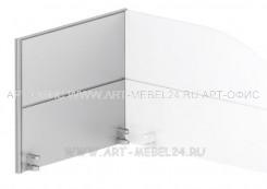 Торцевой экран AURA для столов, FV510, 600х30х680