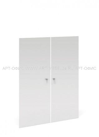 Двери шкафа средние Стекло (комплект)NXT (9520q), 1360х900