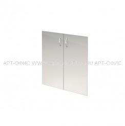 Комплект стеклянных дверей к шкафу А-302 - А-стл302т, 710x760
