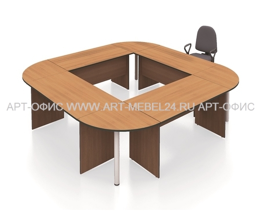 Комплект мебели №4 (конференц-стол), серия АГАТ