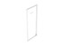 БНД-02.1Т Дверь стеклянная тонированная в алюминиевой раме , 430х1210х20