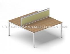 Экран для столов Bench, POLO, (ткань) К78654V5, 1390х25х410