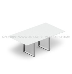 Стол для совещаний (стекло) ORBIS  OC180V, 1800х1200х710
