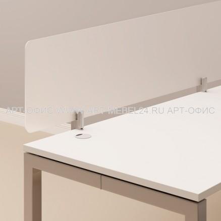 Экран для стола, POLO, (метакрилат) UNMT160OP, 1596х5х360