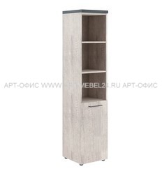 Шкаф колонка с глухой малой дверью TORR, THC 42.5, 426x450x1968