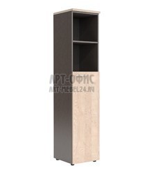 Шкаф колонка с глухой средней дверью и топом XTEN, XHC 42.6